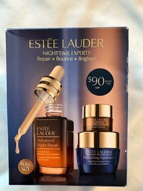 Estee Lauder Nighttime Repair & Bounce & Night Repair Eye Cream- NIB